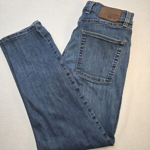 L.L. Bean 1912 Denim Jeans 31 x 29 Gorpcore Outdoor Rugged Workwear Medium Blue